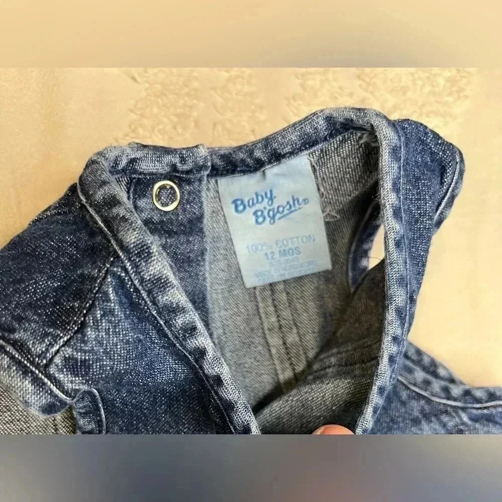 Osh kosh denim dress with apple embroidery & Children Place Jean